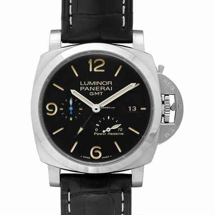  Panerai Luminor 1950 3 Days GMT Power Reserve Automatic PAM01321 - Luminor GMT Power Reserve Automatic Black Dial 44 mm Men's Watch </h1> 
