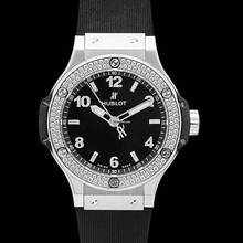 Thumbnail von Hublot Big Bang 38 mm 361.SX.1270.RX.1104 - Big Bang Quartz Black Dial Stainless Steel Ladies Watch </h1>