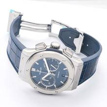 Thumbnail von Hublot Classic Fusion Chronograph 521.NX.7170.LR - Classic Fusion Blue Chronograph Titanium Automatic Blue Dial Men's Watch </h1>