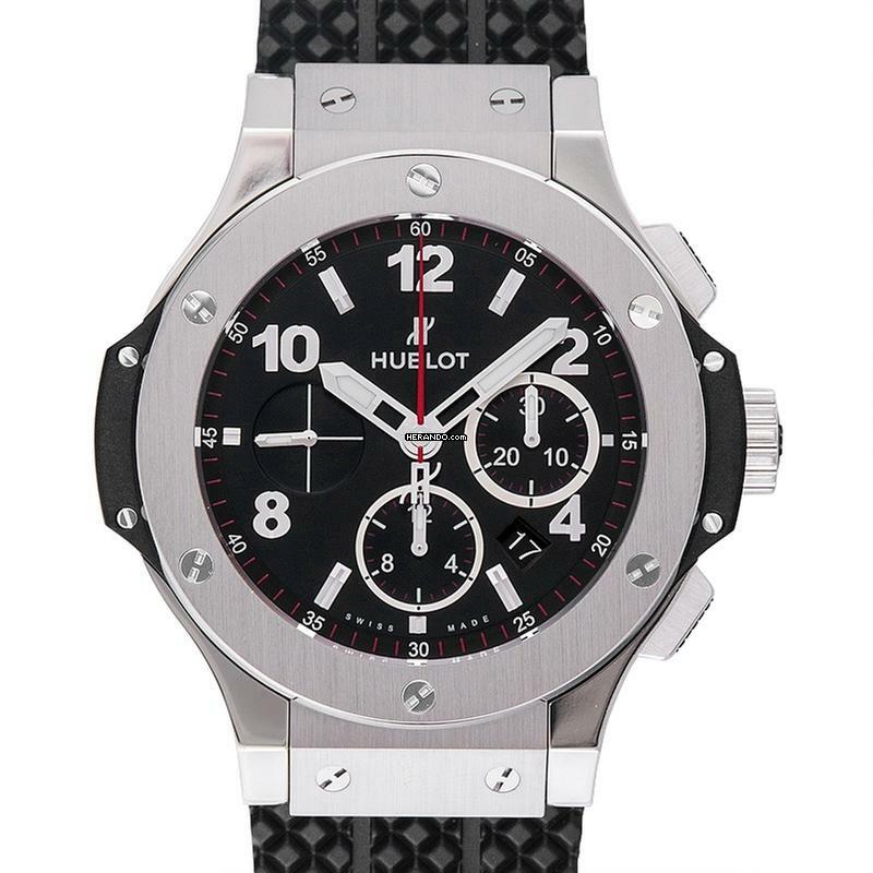  Hublot Big Bang 44 mm 301.SX.130.RX - Big Bang Automatic Black Dial Stainless Steel Men's Watch </h1> 