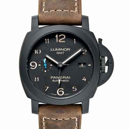  Panerai Luminor 1950 3 Days GMT Automatic PAM01441 - Luminor GMT Automatic Black Dial 44 mm Men's Watch </h1> 