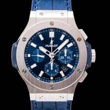 Thumbnail von Hublot Big Bang 44 mm 301.SX.7170.LR - Big Bang Steel Blue Automatic Blue Dial Men's Watch </h1>