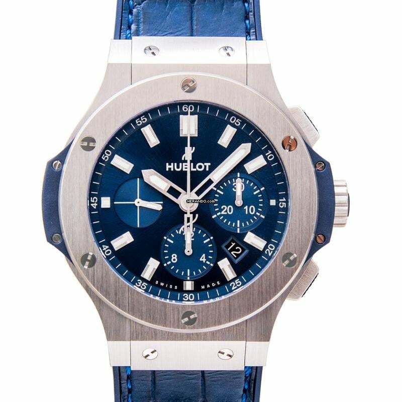  Hublot Big Bang 44 mm 301.SX.7170.LR - Big Bang Steel Blue Automatic Blue Dial Men's Watch </h1> 