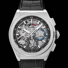 Thumbnail von Zenith Defy El Primero 95.9000.9004/78.R582 - Defy El Primero 21 Titanium / Skeleton / Alligator </h1>