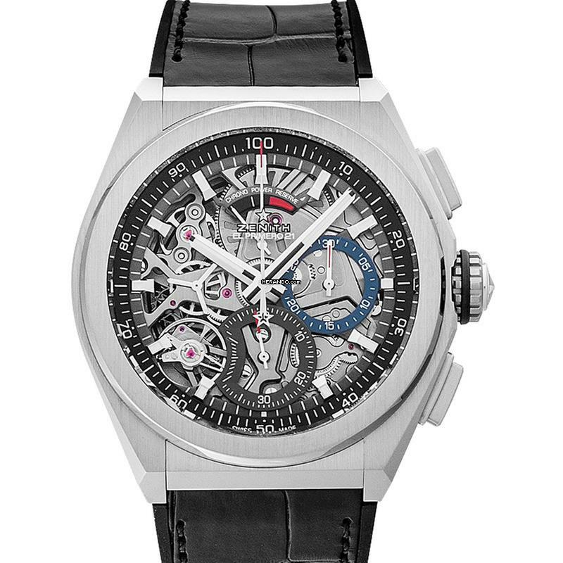  Zenith Defy El Primero 95.9000.9004/78.R582 - Defy El Primero 21 Titanium / Skeleton / Alligator </h1> 