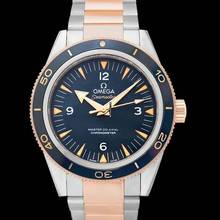 Thumbnail von Omega Seamaster 300 233.60.41.21.03.001 - Seamaster 300 Master Co-Axial 41 mm Automatic Blue Dial Titanium Gol </h1>