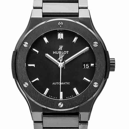 Hublot Classic Fusion 510.CM.1170.CM - Classic Fusion Automatic Black Dial Ceramic Men's Watch </h1> 