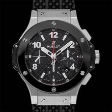 Thumbnail von Hublot Big Bang 44 mm 301.SB.131.RX - Big Bang Steel Ceramic Automatic Black Dial Men's Watch </h1>