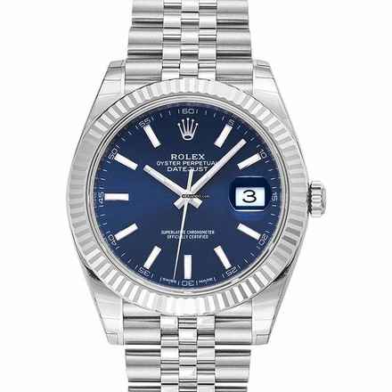  Rolex Datejust 41 126334 - Datejust 41 Blue 18k White Gold/Steel Jubilee 41mm </h1> 