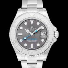 Thumbnail von Rolex Yacht-Master 37 268622 - Yacht-Master Rhodium Dial Steel and Platinum Oyster Ladies Watch 268622RSO </h1>