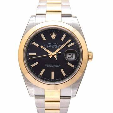 Rolex Datejust 41 126303 - Datejust 41 Rolesor Yellow Smooth / Oyster / Black </h1> 