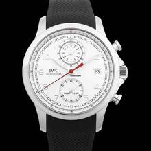 Thumbnail von IWC Portugieser Yacht Club Chronograph iw390502 - Portugieser Yacht Club Chronograph Automatic Silver Dial Men's Watch </h1>