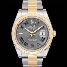 Thumbnail von Rolex Datejust 41 126333 - Datejust Automatic Grey Dial Stainless Steel and Yellow Gold Men's Watch </h1>