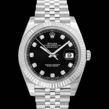 Thumbnail von Rolex Datejust 41 126334 - Datejust 41 Black Steel/18k White Gold Dia 41mm </h1>