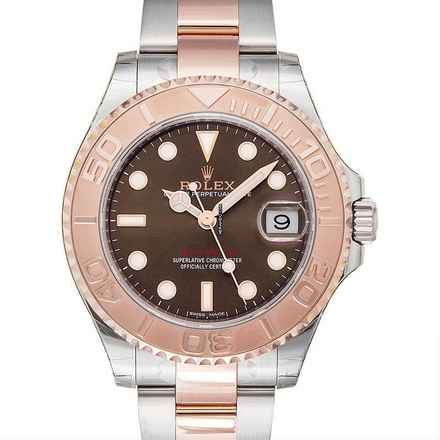  Rolex Yacht-Master 37 268621 - Yacht-Master 37 Rolesor Everose / Chocolate </h1> 