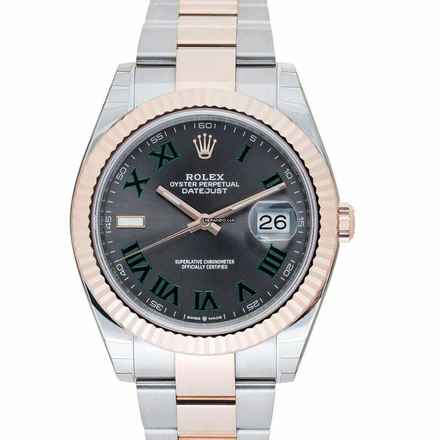  Rolex Datejust 41 126331 - Datejust 41 Grey Steel/18k Everose Gold 41mm </h1> 