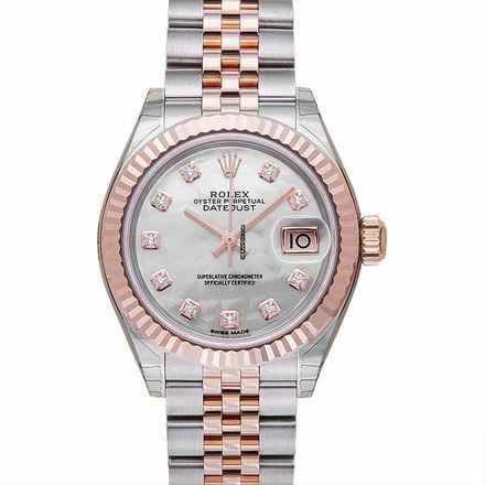  Rolex Lady-Datejust 279171 NG - Lady-Datejust 28 Rolesor Rose Fluted / Jubilee / MOP </h1> 