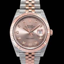 Thumbnail von Rolex Datejust 41 126331 G - Datejust Automatic Sundust set with diamonds Dial Stainless Steel and Everose G </h1>