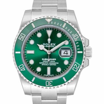  Rolex Submariner Date 116610LV - Submariner Steel Automatic Green Dial Men's Watch </h1> 