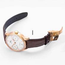 Thumbnail von IWC Portugieser Automatik IW500701 - Portugieser Automatic Silver Dial Men's Watch </h1>