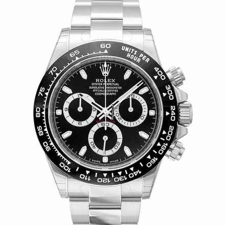  Rolex Daytona 116500LN - Cosmograph Daytona Steel Automatic Black Dial Oyster Bracelet Men's Watch </h1> 