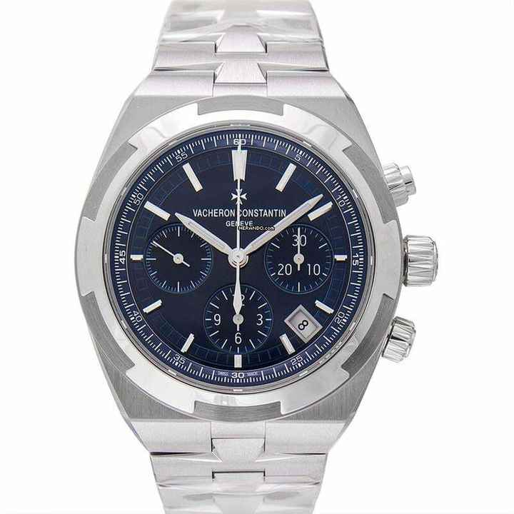  Vacheron Constantin Overseas Chronograph 5500V/110A-B148 - Overseas Chronograph Automatic Blue Dial Men's Watch 5500V/110A-B148 </h1> 