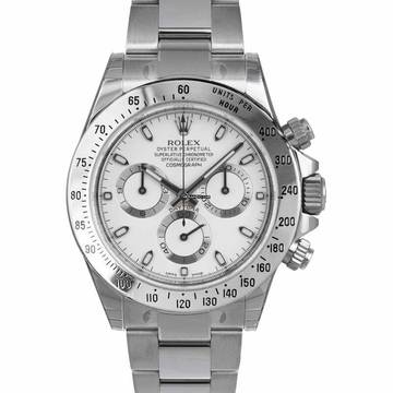  Rolex Daytona 116520 - Cosmograph Daytona Steel Automatic White Dial Men's Watch </h1> 