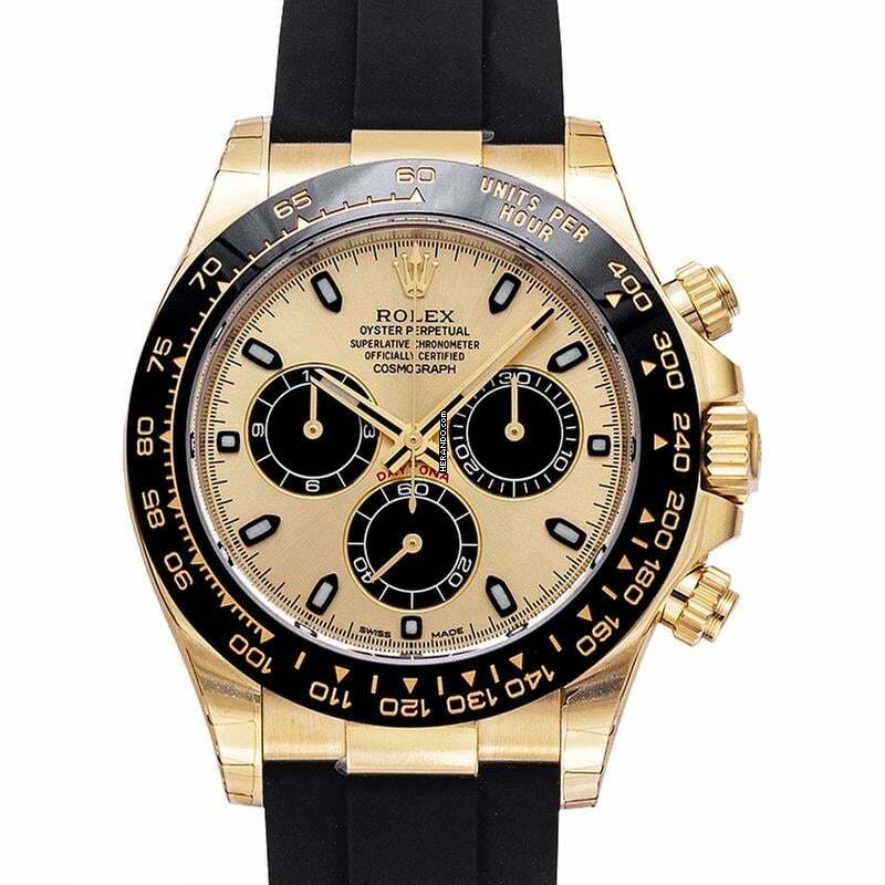  Rolex Daytona 116518LN - Cosmograph Daytona 18ct Yellow Gold Automatic Champagne Dial Men's Watch </h1> 