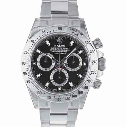  Rolex Daytona 116520 - Cosmograph Daytona Automatic Black Dial Stainless Steel Men's Watch </h1> 