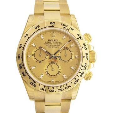  Rolex Daytona 116508 - Cosmograph Daytona 18ct Yellow Gold Automatic Champagne Dial Men's Watch </h1> 