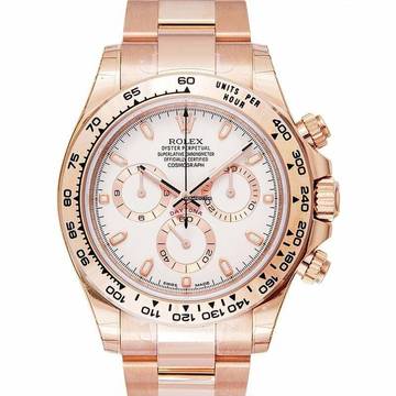  Rolex Daytona 116505 - Cosmograph Daytona 18ct Everose Gold Automatic Ivory Dial Men's Watch </h1> 