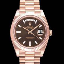 Thumbnail von Rolex Day-Date 40 228235 - Day Date Automatic Brown Dial Everose Gold Men's Watch </h1>