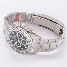 Thumbnail von Rolex Daytona 116509 G - Cosmograph Daytona Automatic Black set with diamonds Dial 18k White Gold Men's </h1>