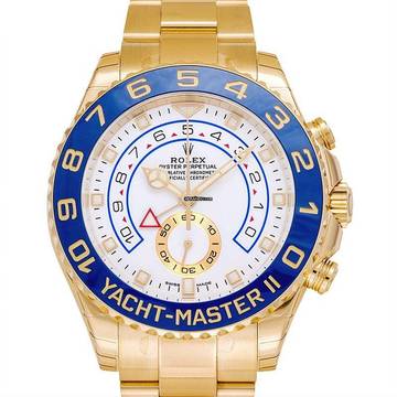  Rolex Yacht-Master II 116688 - Yacht-Master II Automatic White Dial Men's 18kt Yellow Gold Oyster Watch </h1> 