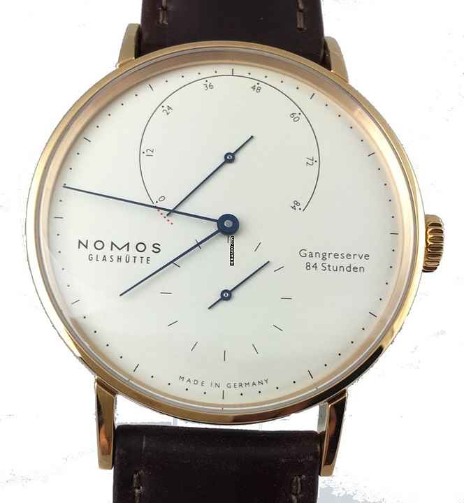  NOMOS Lambda 39 mit blauen Zeigern 953