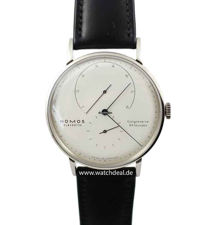  NOMOS Lambda Weißgold 933