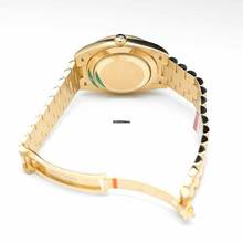 Thumbnail von Rolex Day-Date 40 228348RBR_Black - Day-Date 40 Yellow Gold Black Diamond Dial & Diamond Bezel President Bra </h1>