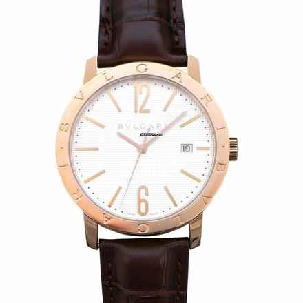  Bulgari 101965 - Automatic White Dial Men's Watch </h1> 