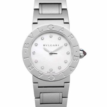  Bulgari 101886 - Quartz Mother of Pearl Dial Diamond Ladies Watch </h1> 