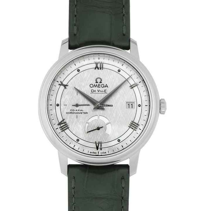  Omega De Ville Prestige 424.13.40.21.02.004 - De Ville Prestige Co-Axial Power Reserve 39.5 mm Silver Dial Steel M </h1> 
