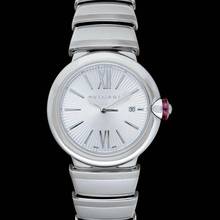 Thumbnail von Bulgari Lucea 102195 - Lvcea Quartz Silver Opaline Dial Diamond Ladies Watch </h1>