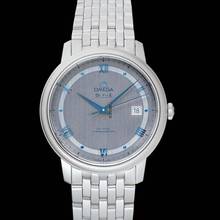 Thumbnail von Omega De Ville Prestige 424.10.40.20.02.001 - De Ville Prestige Co-Axial 39.5 mm Automatic Silver Dial Steel Men's </h1>