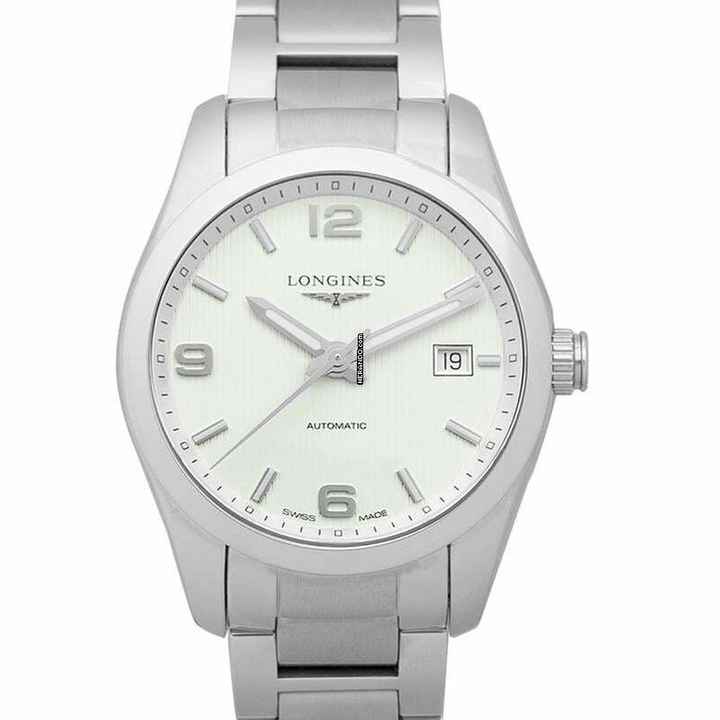  Longines Conquest Classic L27854766 - Conquest Classic Silver Dial Stainless Steel Watch 40mm </h1> 