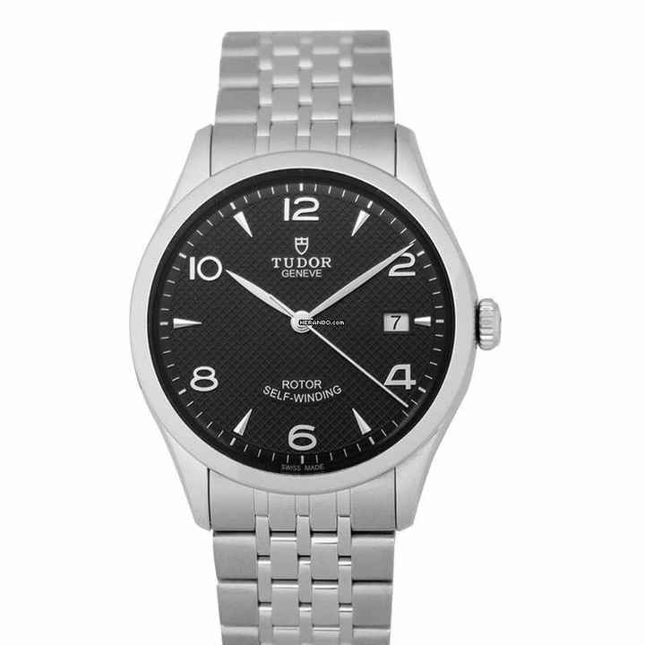  Tudor 1926 91550-0002 - 1926 Stainless Steel Automatic Black Dial Men's Watch </h1> 