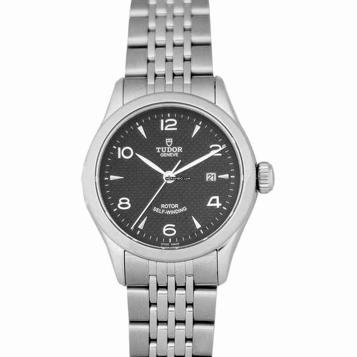  Tudor 1926 91350-0002 - 1926 28 Stainless Steel Automatic Black Dial Ladies Watch </h1> 