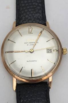 DOXA Gold Herrenarmbanduhr