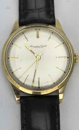 IWC Gold Herrenarmbanduhr