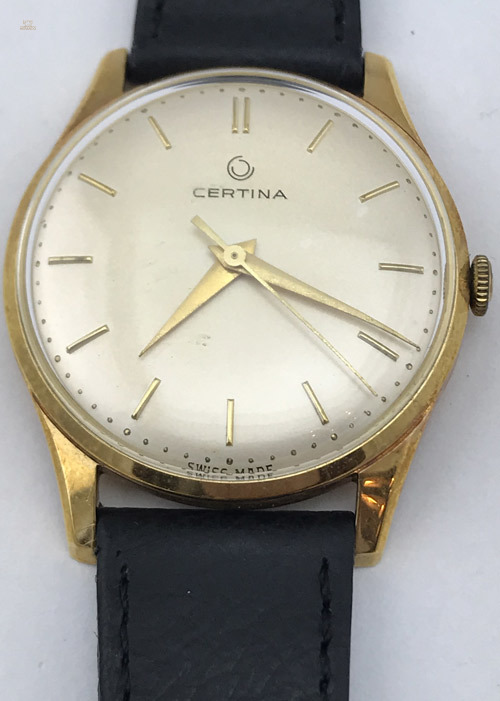 CERTINA Goldarmbanduhr