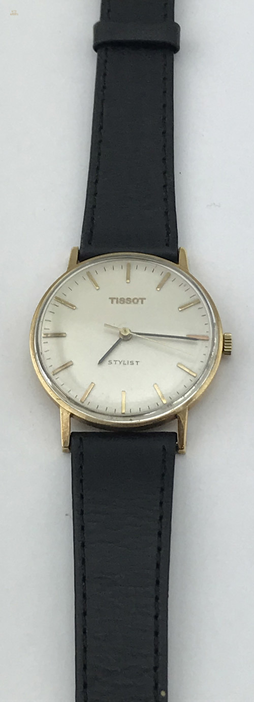 Thumbnail von TISSOT Stylist Goldarmbanduhr