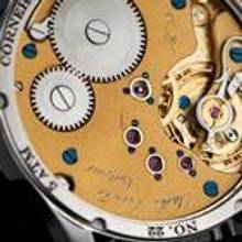 Thumbnail von Cornehl Classic Black Lünette doppelbombiert Zwiebelkrone